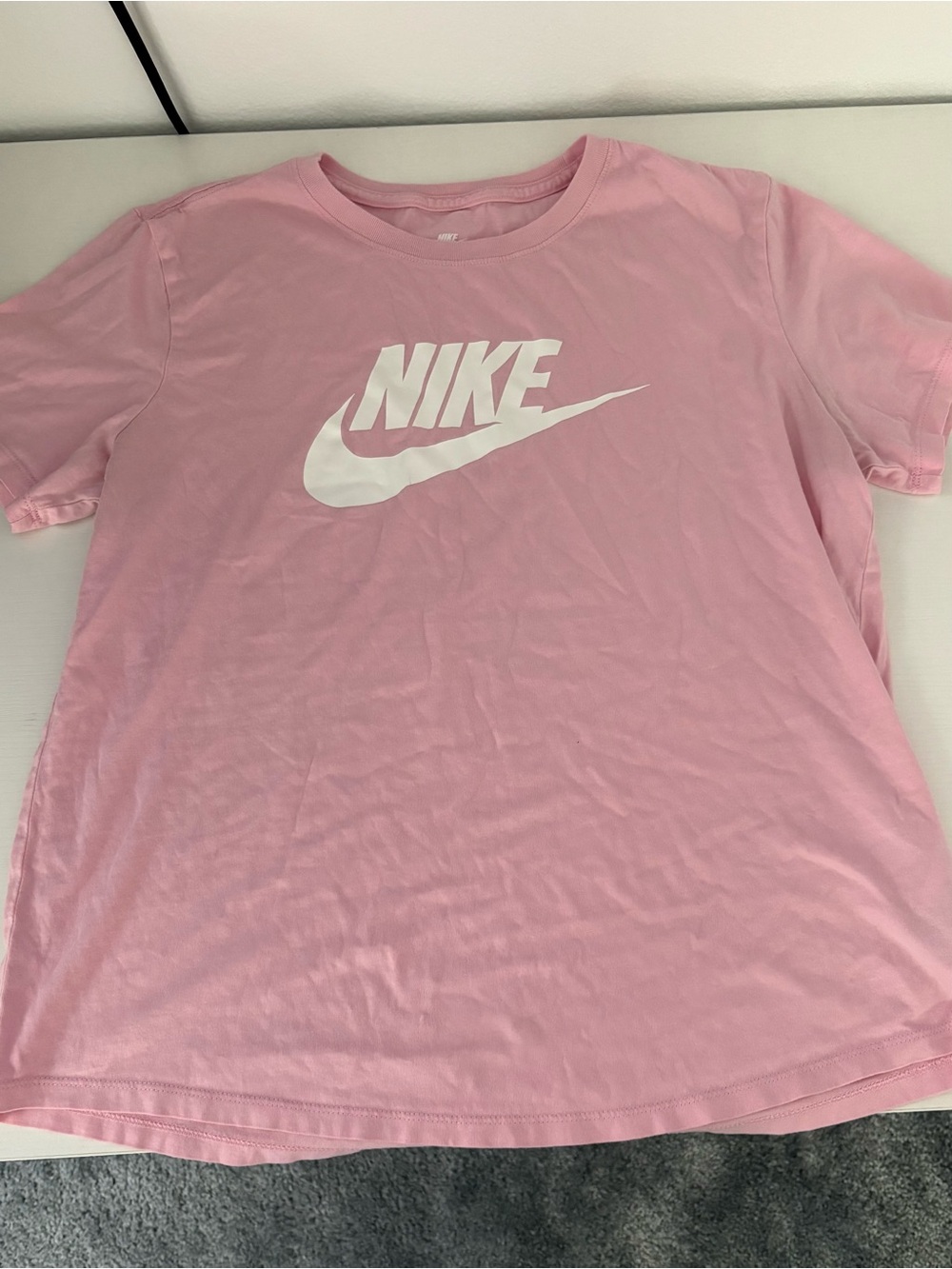 Nike Pink Logo T-Shirt